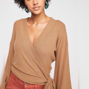 Free People Wrap Me Up Pullover XS